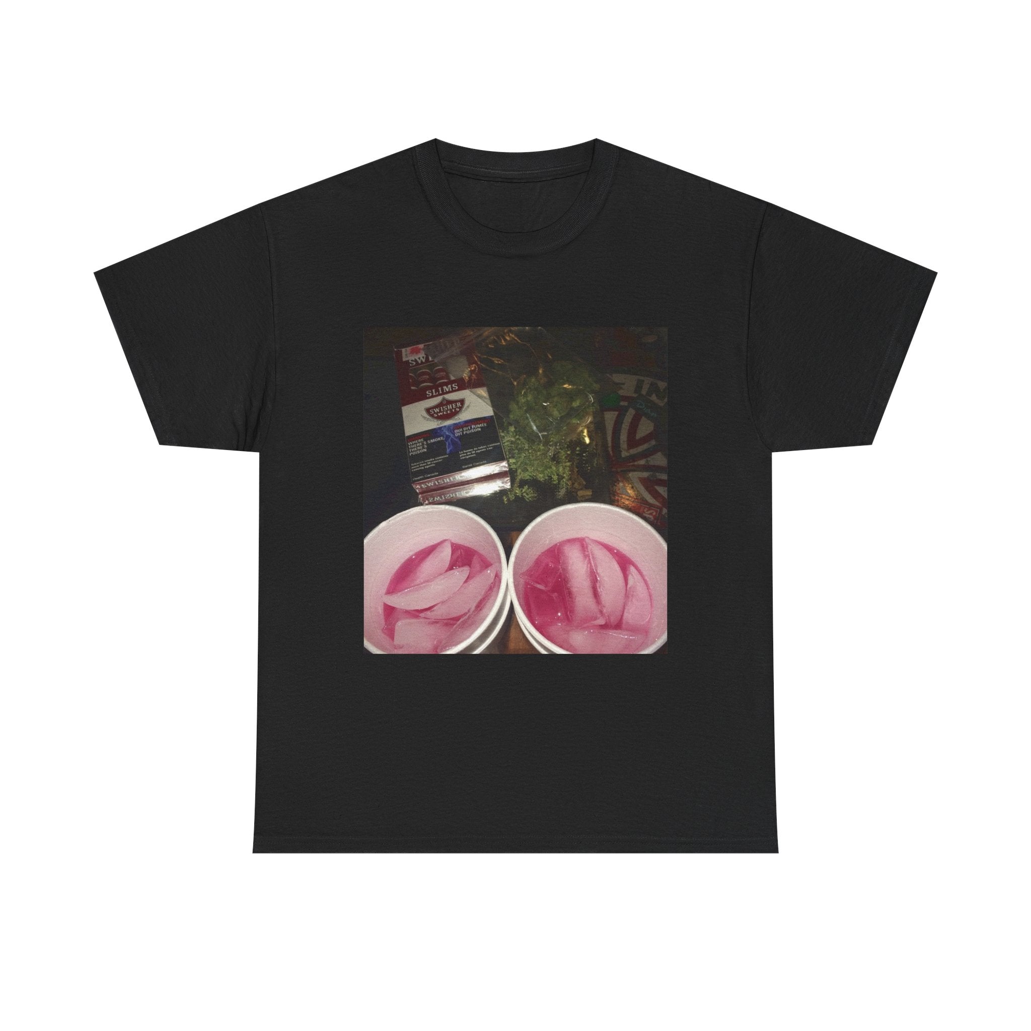 Refreshing Summer Vibes Unisex Heavy Cotton Tee, Perfect for Picnics, Parties, Casual Outings, Gift for Foodies, Stylish BBQ Attire