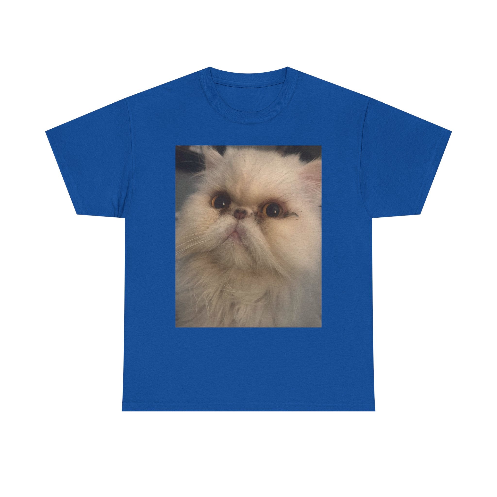 Unisex Heavy Cotton Tee featuring Adorable Cat Design, Cute Gift for Cat Lovers, Funny Pet Lover Shirt, Animal Enthusiast Apparel, [...]