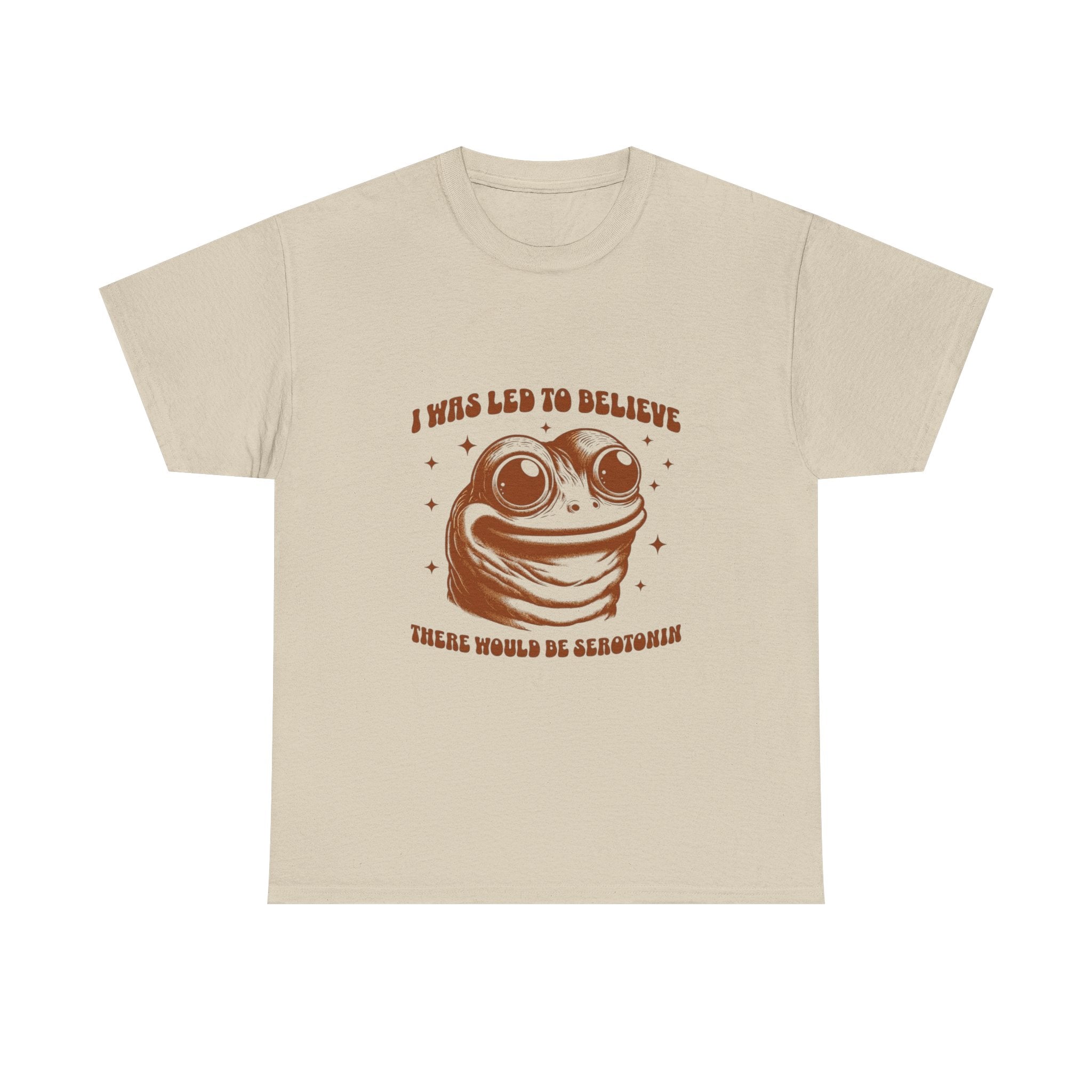 Funny Frog T-Shirt | Unisex Heavy Cotton Tee | Gift for Nature Lovers, Humor Shirt, Casual Wear, Birthday Gift, Trendy Apparel