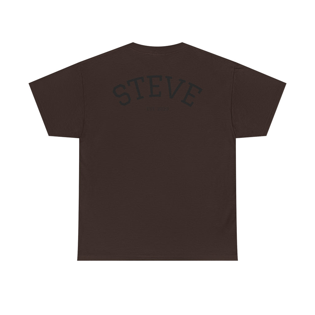 Cute Cat (Steve) Unisex Cotton Tee - Perfect Gift for Cat Lovers, Daily Wear, Pet Themed Apparel, Animal Lovers, Casual Style