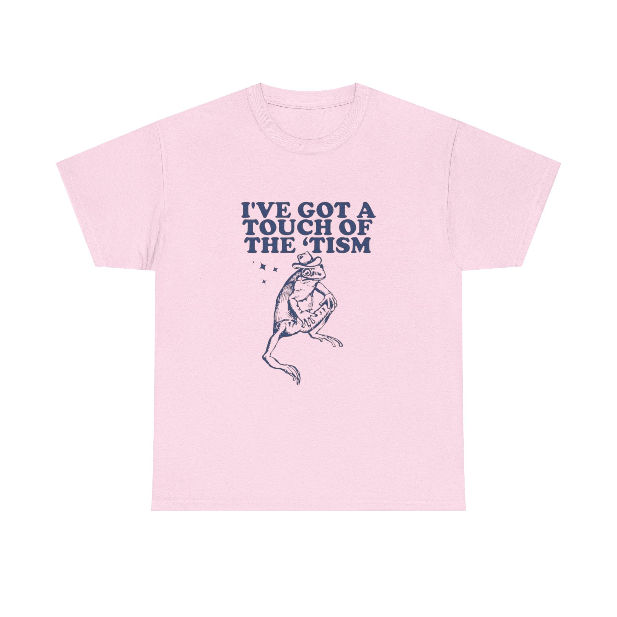 Playful Frog-Themed Unisex Heavy Cotton Tee | Humor, Gift for Friends, Casual Wear, Birthday, Graphic Tee
