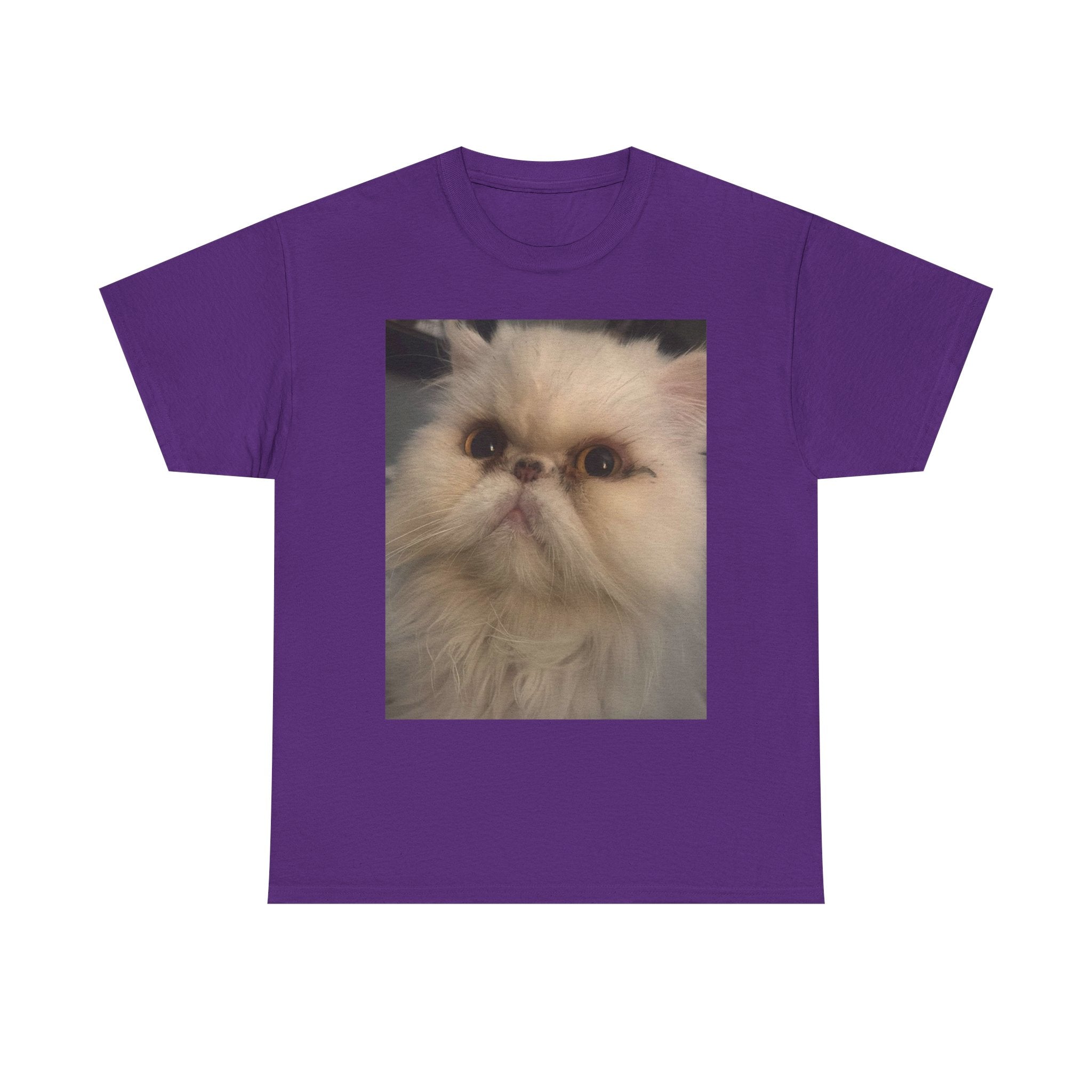 Unisex Heavy Cotton Tee featuring Adorable Cat Design, Cute Gift for Cat Lovers, Funny Pet Lover Shirt, Animal Enthusiast Apparel, [...]