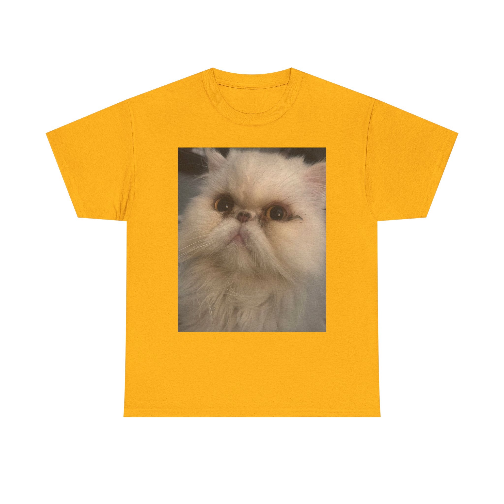 Unisex Heavy Cotton Tee featuring Adorable Cat Design, Cute Gift for Cat Lovers, Funny Pet Lover Shirt, Animal Enthusiast Apparel, [...]