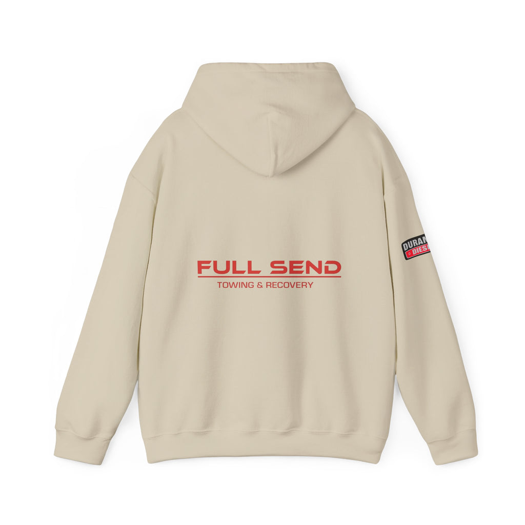 FULL SEND Unisex Hoodie - Casual Streetwear, Perfect for Car Enthusiasts, Gift for Birthdays, Everyday Comfort, Outdoor Adventures
