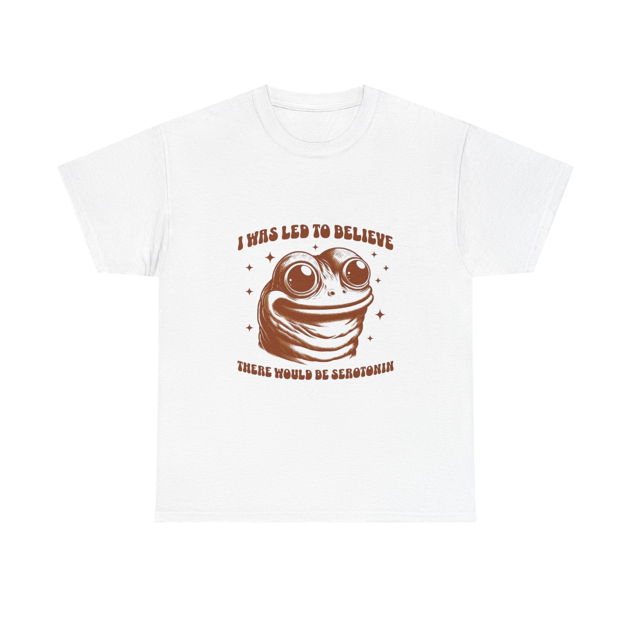 Funny Frog T-Shirt | Unisex Heavy Cotton Tee | Gift for Nature Lovers, Humor Shirt, Casual Wear, Birthday Gift, Trendy Apparel