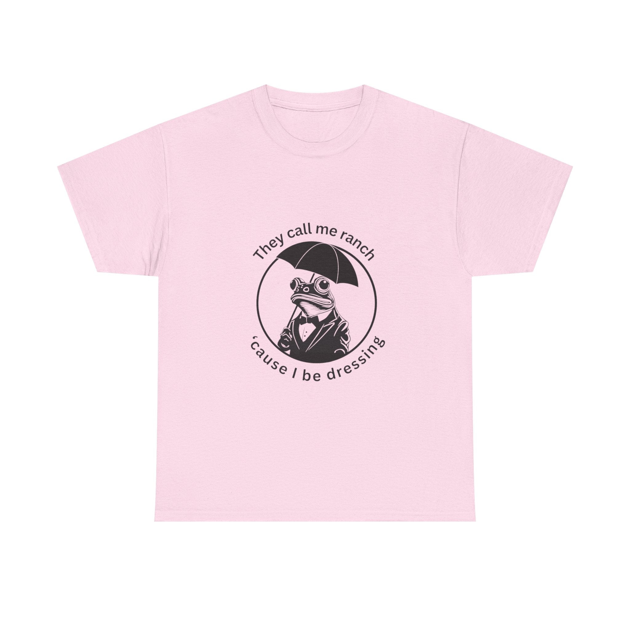 Funny Ranch Dressing Unisex Tee, Hipster T-Shirt, Gift for Ranch Lovers, Casual Wear, Humor Shirt