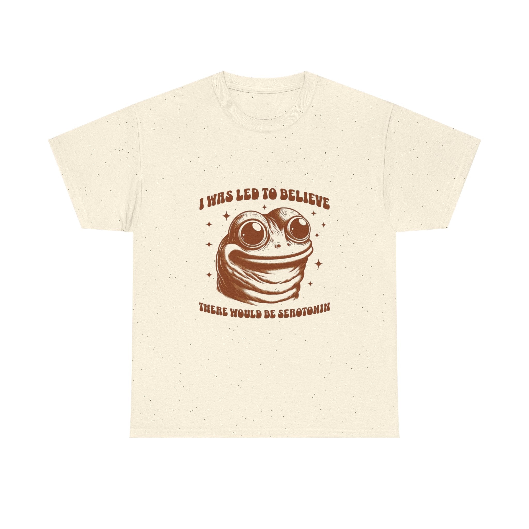 Funny Frog T-Shirt | Unisex Heavy Cotton Tee | Gift for Nature Lovers, Humor Shirt, Casual Wear, Birthday Gift, Trendy Apparel