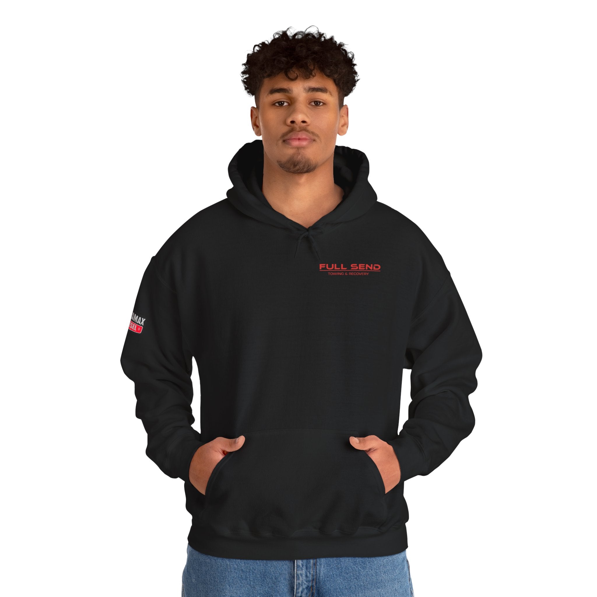 FULL SEND Unisex Hoodie - Casual Streetwear, Perfect for Car Enthusiasts, Gift for Birthdays, Everyday Comfort, Outdoor Adventures