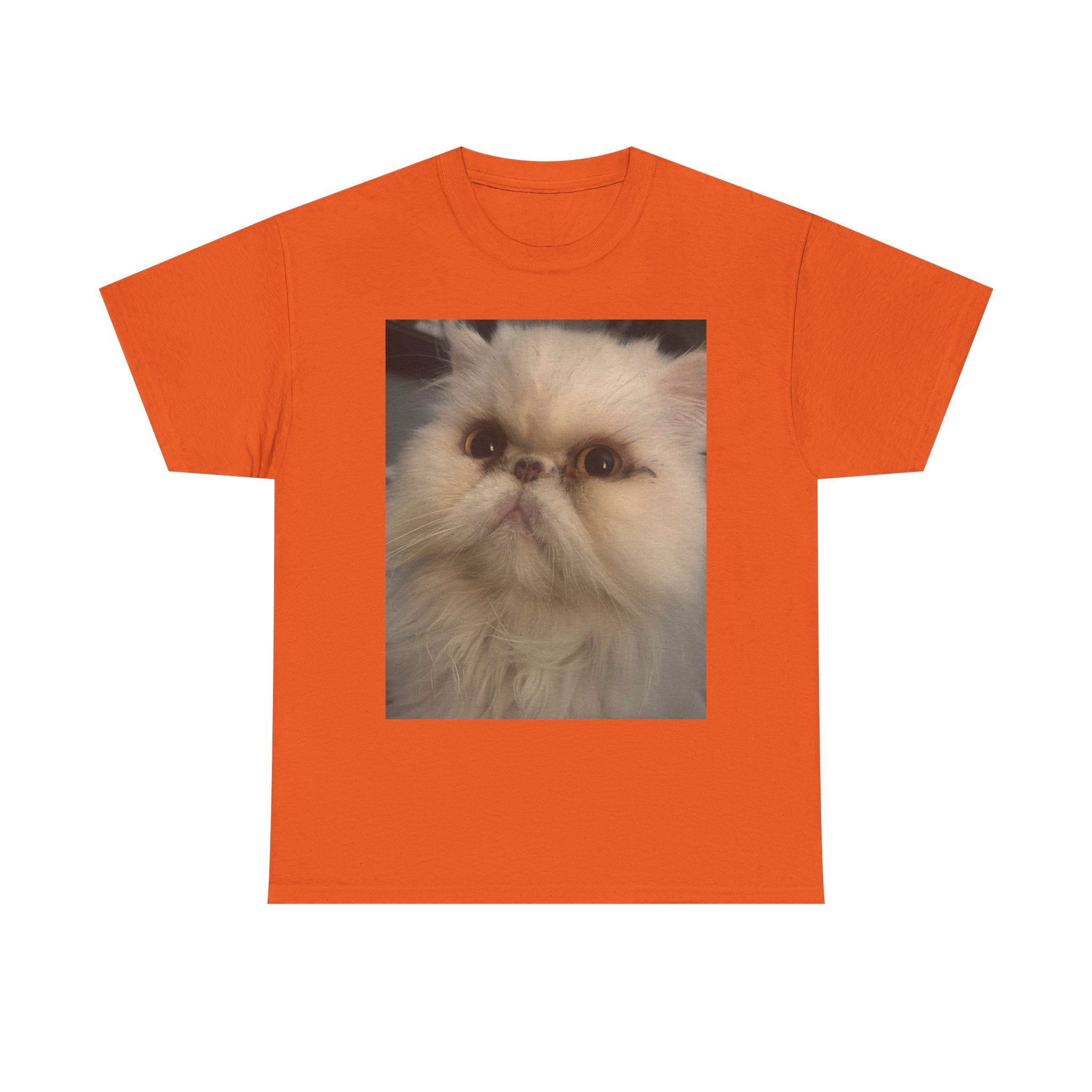 Unisex Heavy Cotton Tee featuring Adorable Cat Design, Cute Gift for Cat Lovers, Funny Pet Lover Shirt, Animal Enthusiast Apparel, [...]