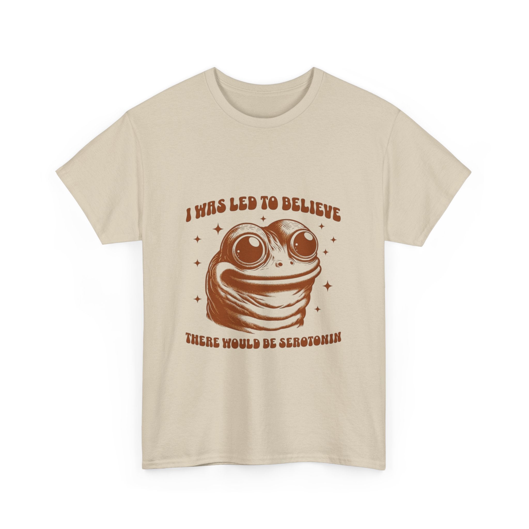 Funny Frog T-Shirt | Unisex Heavy Cotton Tee | Gift for Nature Lovers, Humor Shirt, Casual Wear, Birthday Gift, Trendy Apparel