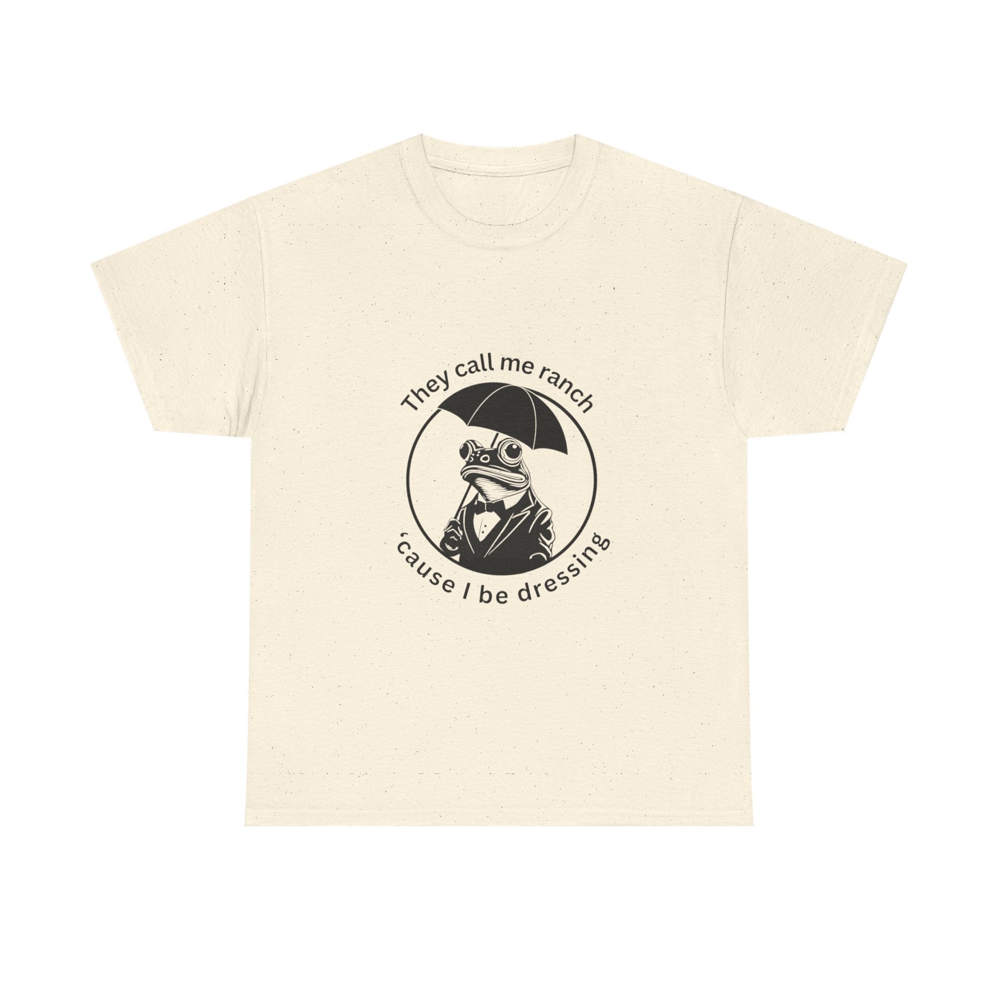 Funny Ranch Dressing Unisex Tee, Hipster T-Shirt, Gift for Ranch Lovers, Casual Wear, Humor Shirt