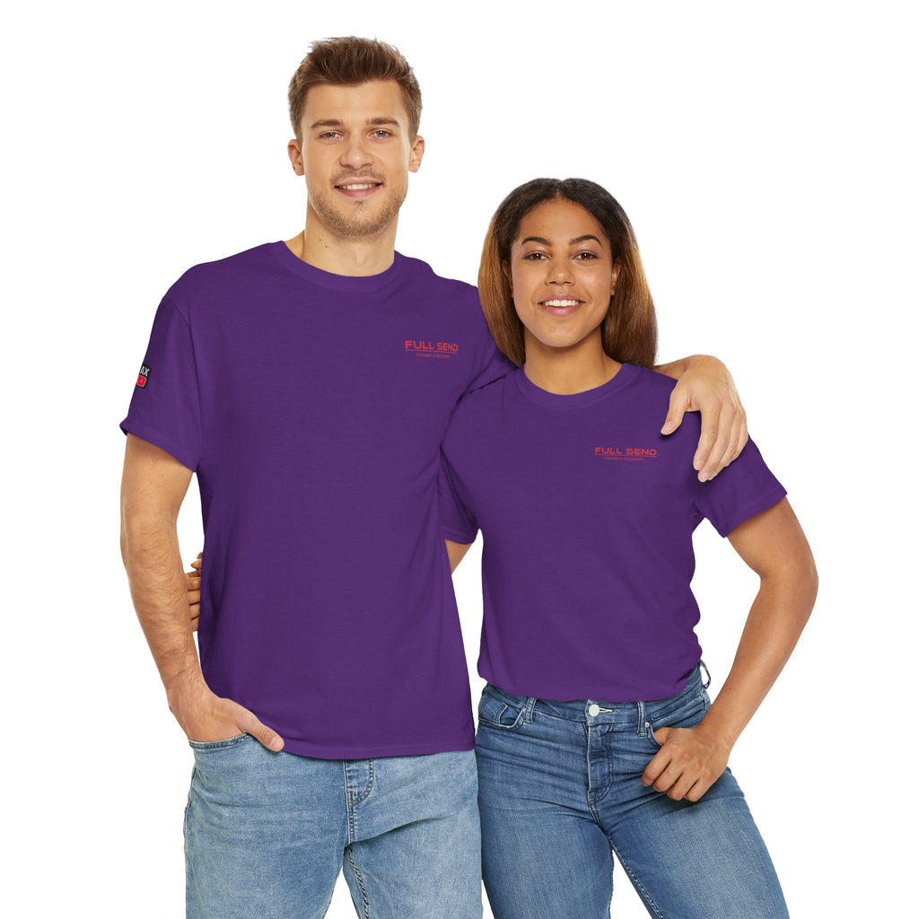 Full Send Towing Unisex Heavy Cotton Tee - Perfect for Car Enthusiasts, Casual Wear, Recovery Services, Gifts, Weekend Outings