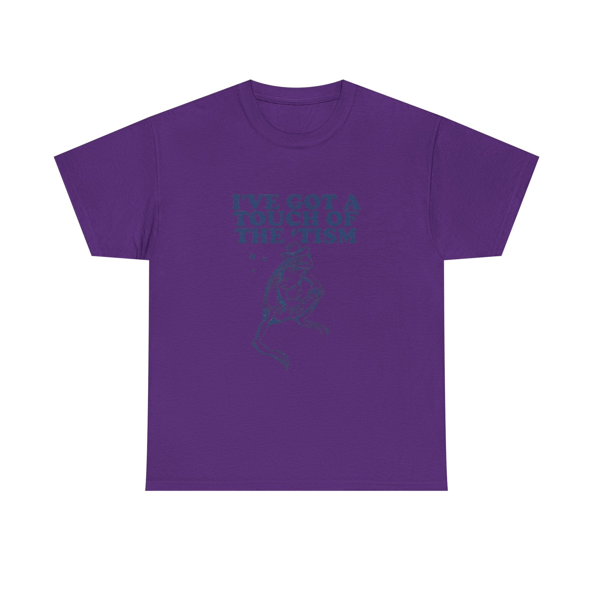 Playful Frog-Themed Unisex Heavy Cotton Tee | Humor, Gift for Friends, Casual Wear, Birthday, Graphic Tee