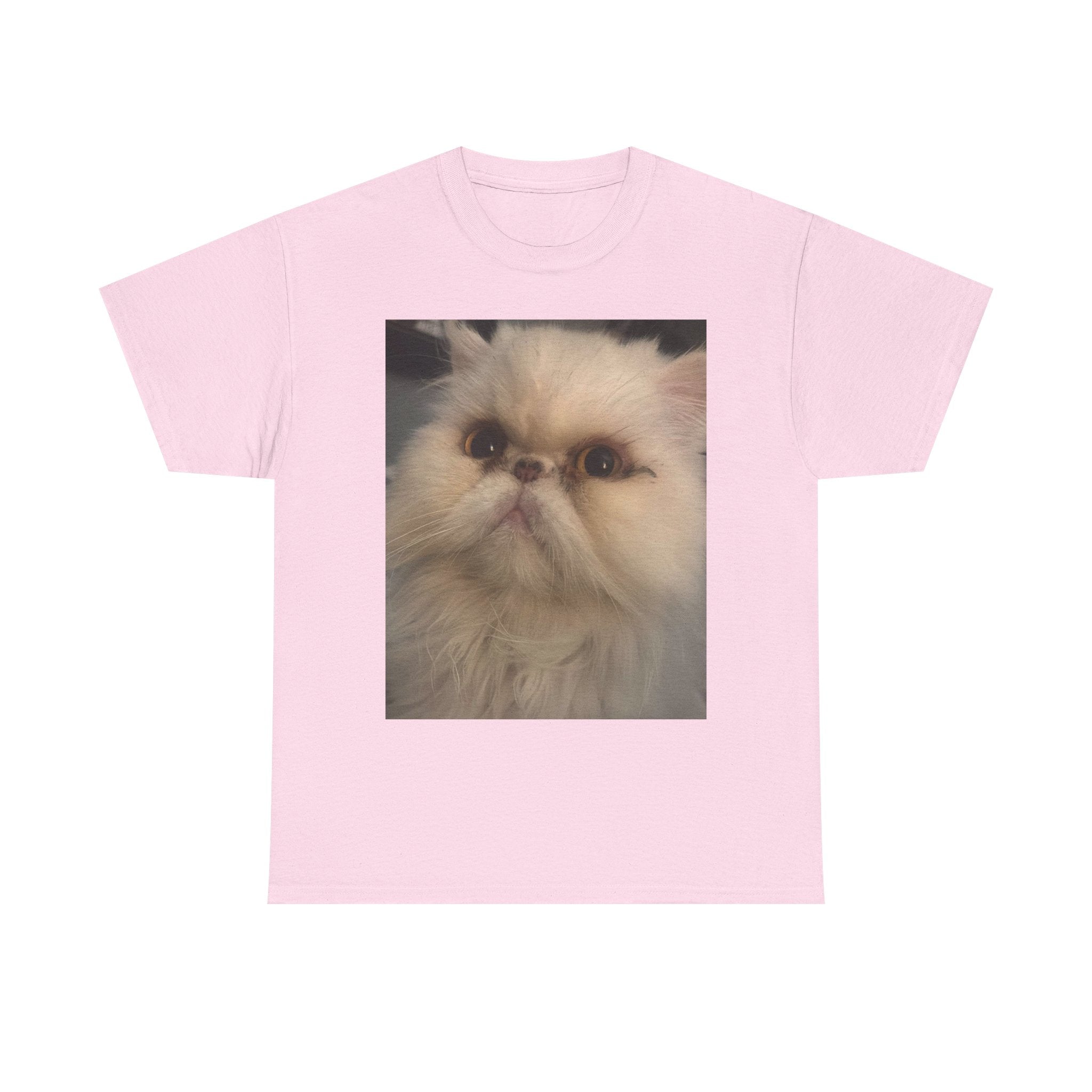 Unisex Heavy Cotton Tee featuring Adorable Cat Design, Cute Gift for Cat Lovers, Funny Pet Lover Shirt, Animal Enthusiast Apparel, [...]