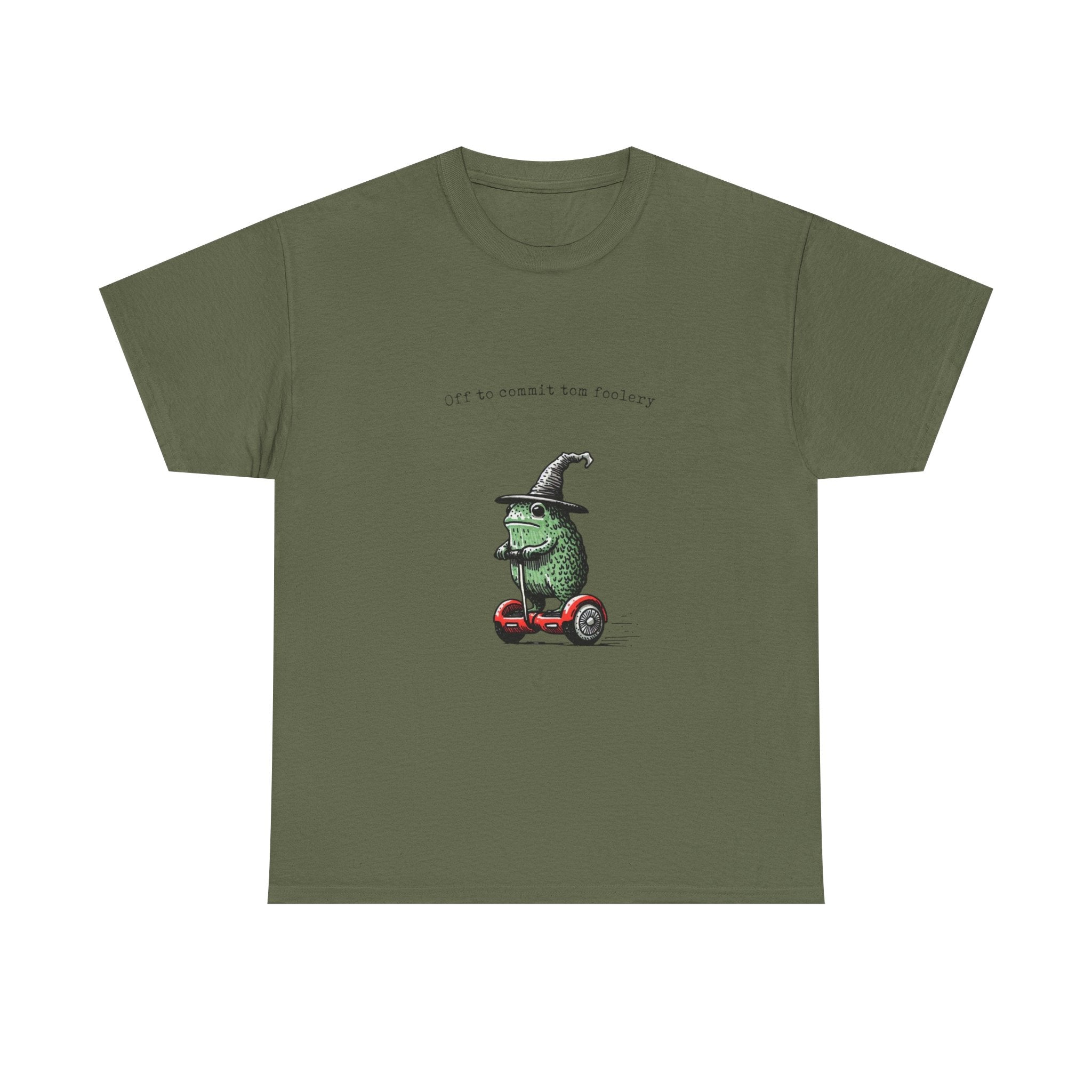 Whimsical Witch Tee - Spooky Fun for Halloween, Casual Wear, Gift for Witches, Unique Graphic T-Shirt, Festive Apparel