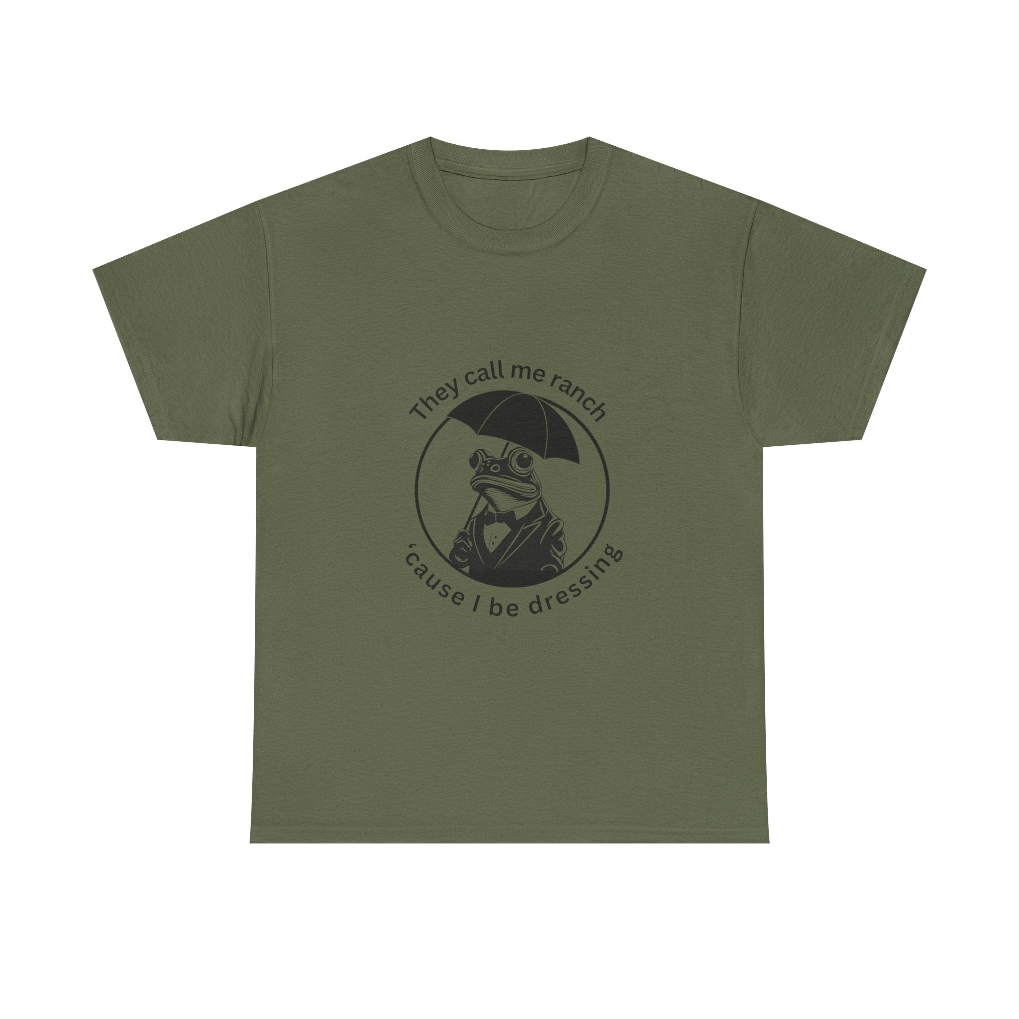 Funny Ranch Dressing Unisex Tee, Hipster T-Shirt, Gift for Ranch Lovers, Casual Wear, Humor Shirt