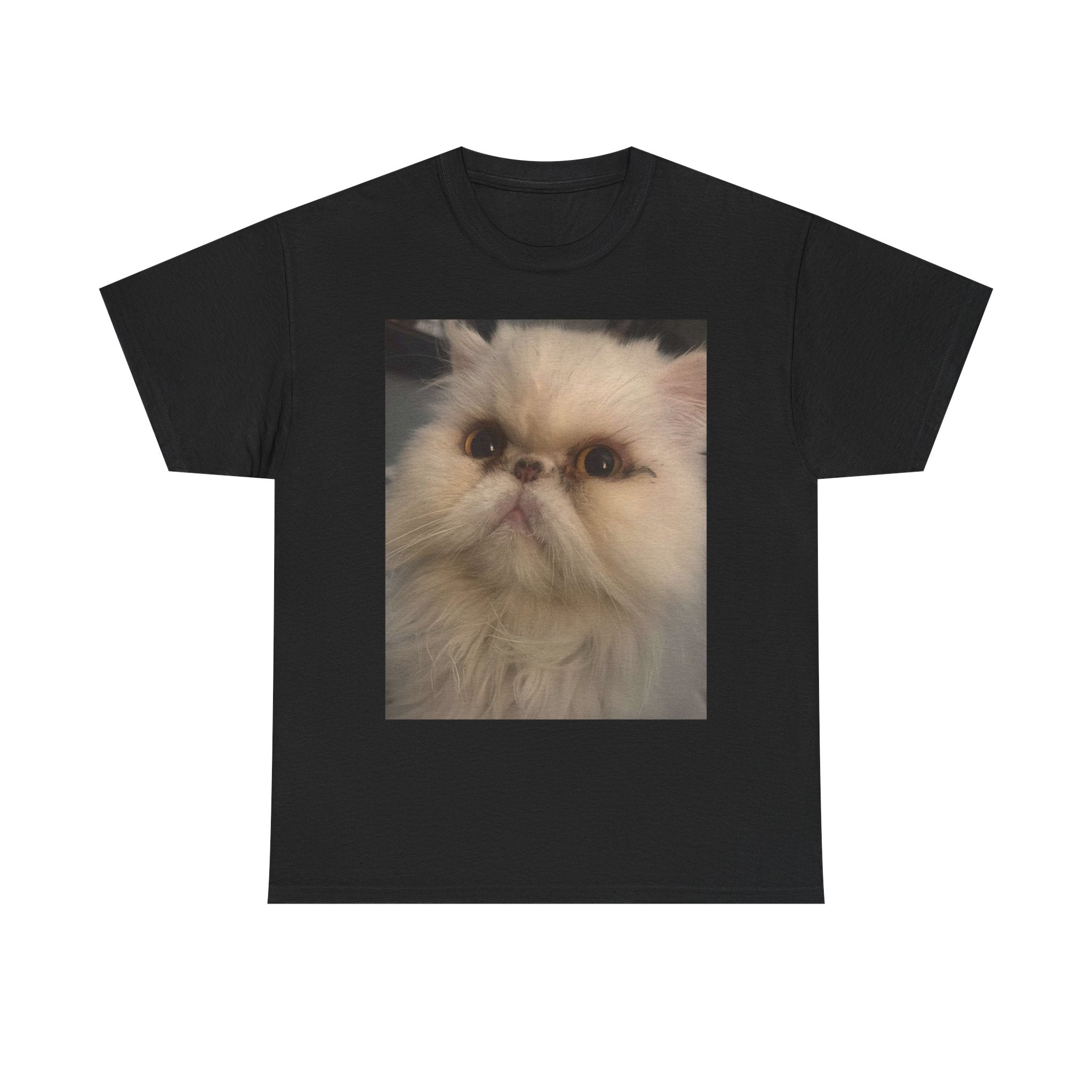 Unisex Heavy Cotton Tee featuring Adorable Cat Design, Cute Gift for Cat Lovers, Funny Pet Lover Shirt, Animal Enthusiast Apparel, [...]