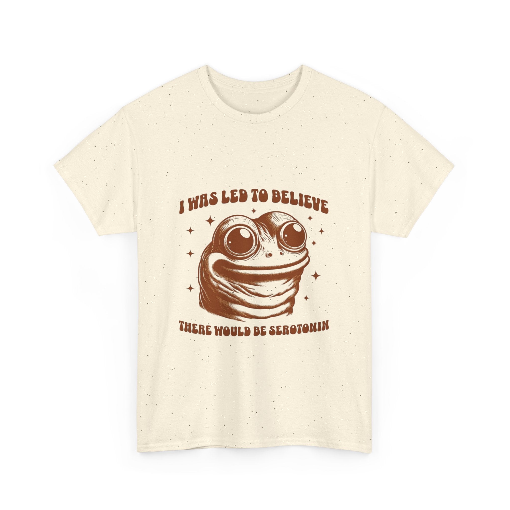 Funny Frog T-Shirt | Unisex Heavy Cotton Tee | Gift for Nature Lovers, Humor Shirt, Casual Wear, Birthday Gift, Trendy Apparel