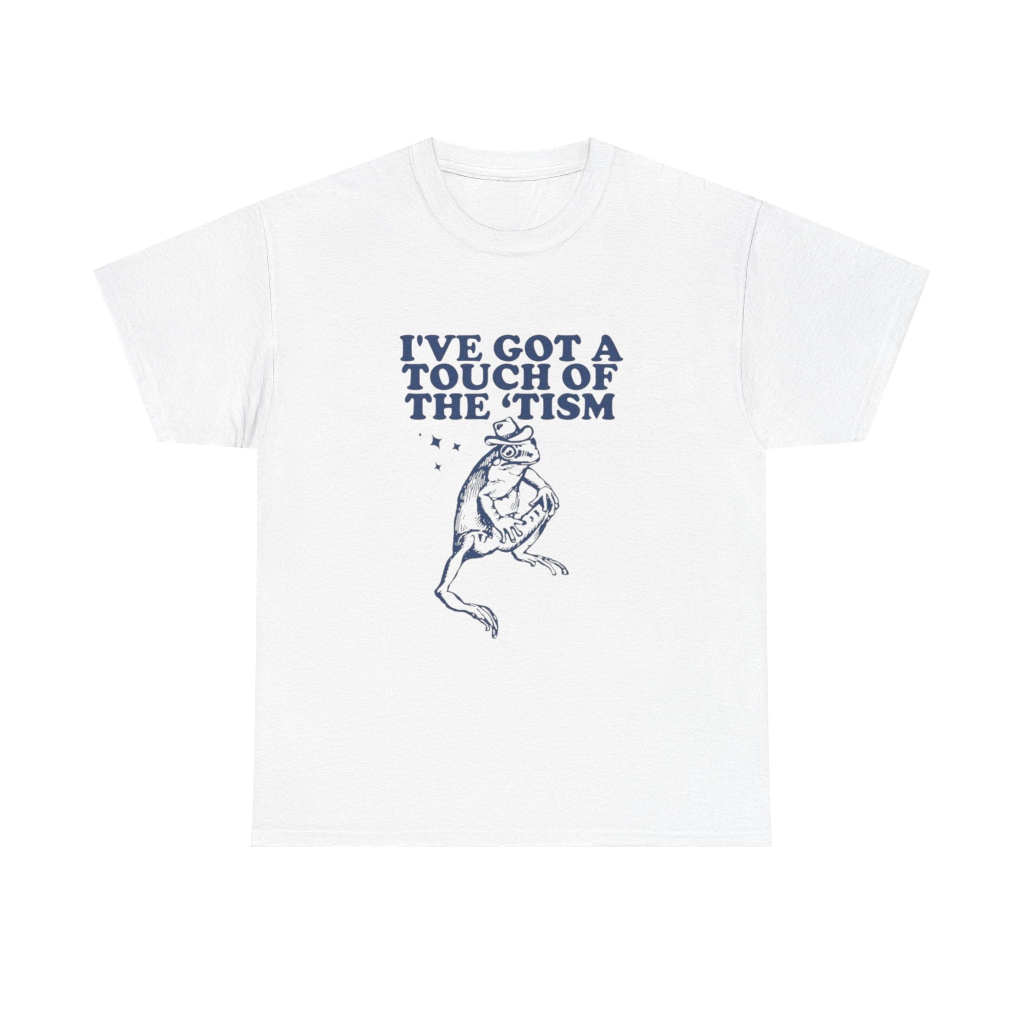 Playful Frog-Themed Unisex Heavy Cotton Tee | Humor, Gift for Friends, Casual Wear, Birthday, Graphic Tee