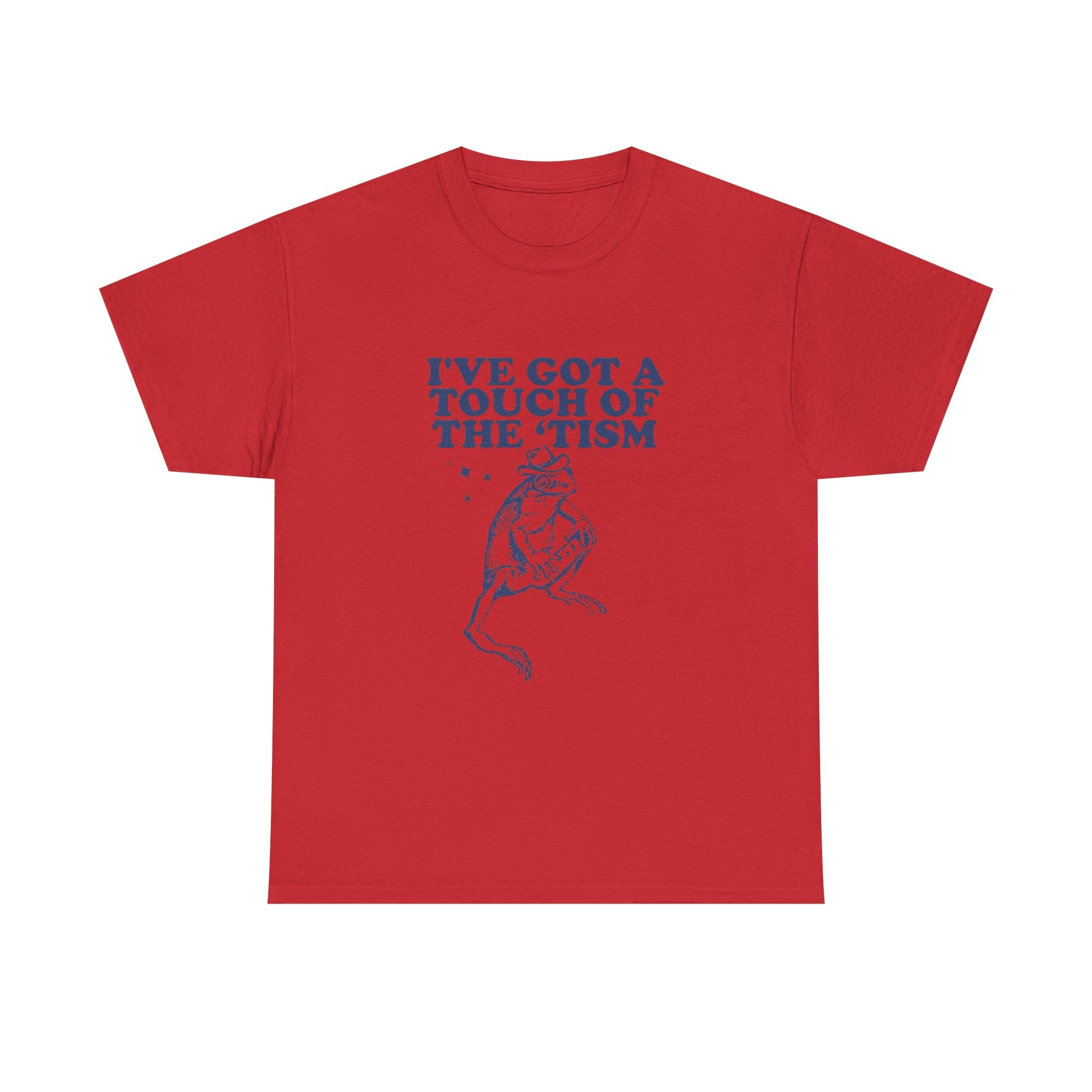 Playful Frog-Themed Unisex Heavy Cotton Tee | Humor, Gift for Friends, Casual Wear, Birthday, Graphic Tee