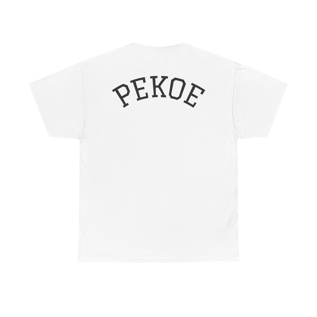 Cute Cat Graphic Tee, (PEKOE) Unisex Cotton T-Shirt, Cat Lover Gift, Fun Pet Apparel, Everyday Wear, Unique Animal Shirt