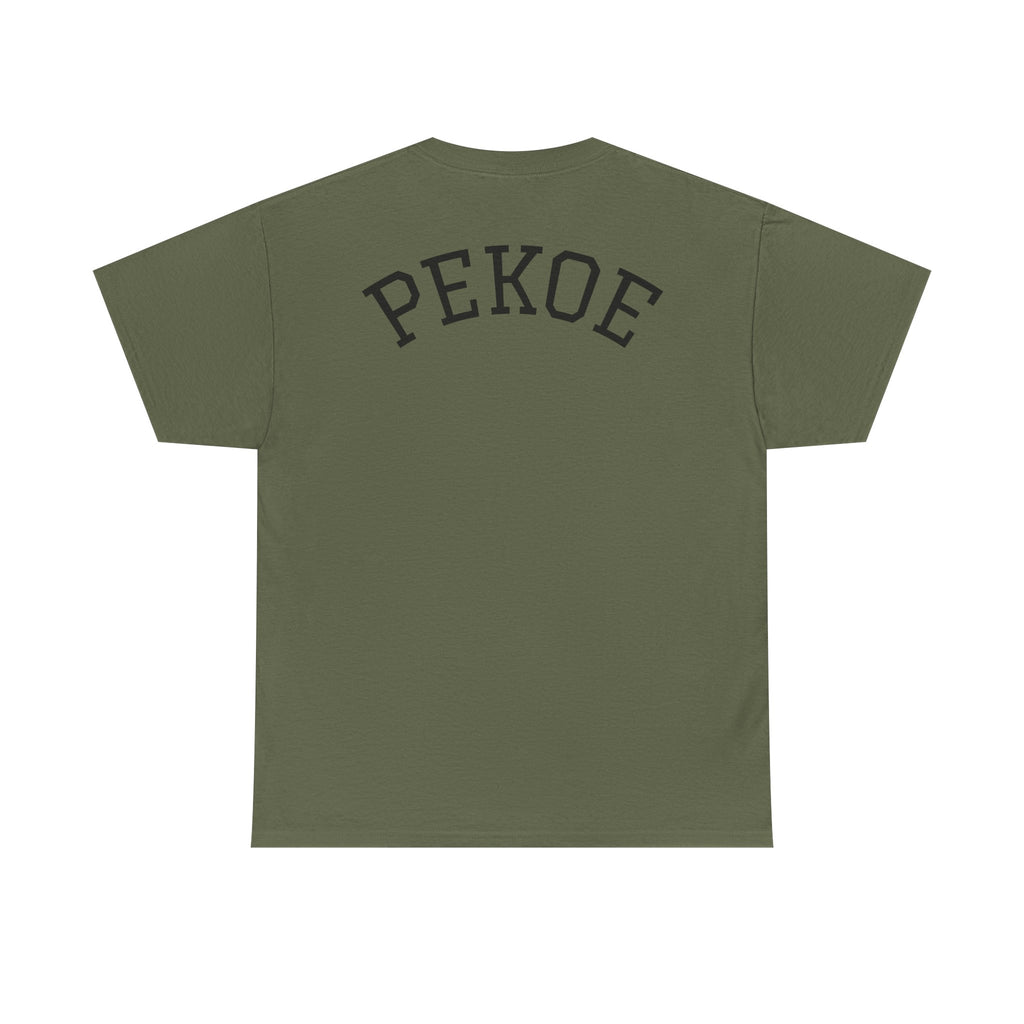 Cute Cat Graphic Tee, (PEKOE) Unisex Cotton T-Shirt, Cat Lover Gift, Fun Pet Apparel, Everyday Wear, Unique Animal Shirt