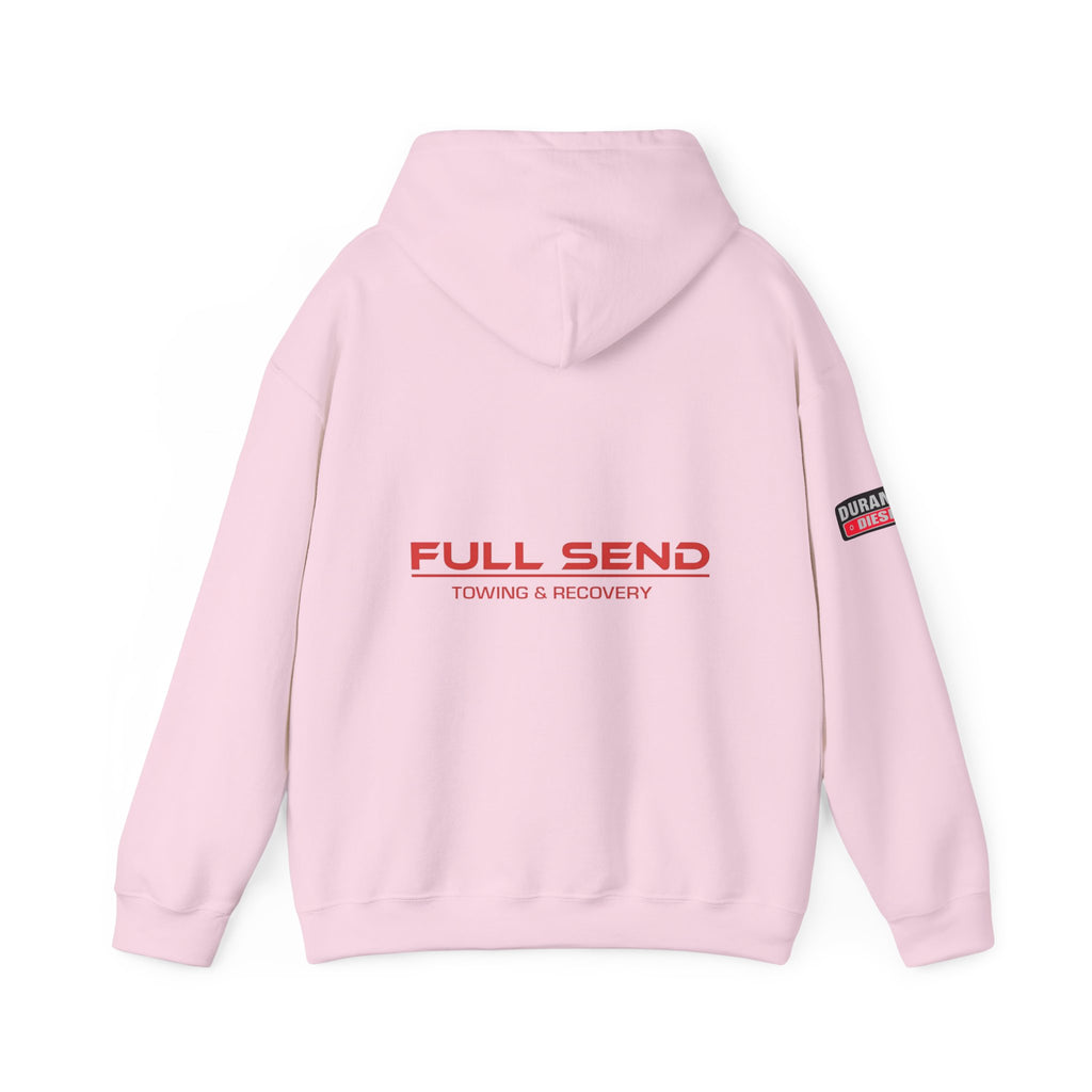 FULL SEND Unisex Hoodie - Casual Streetwear, Perfect for Car Enthusiasts, Gift for Birthdays, Everyday Comfort, Outdoor Adventures