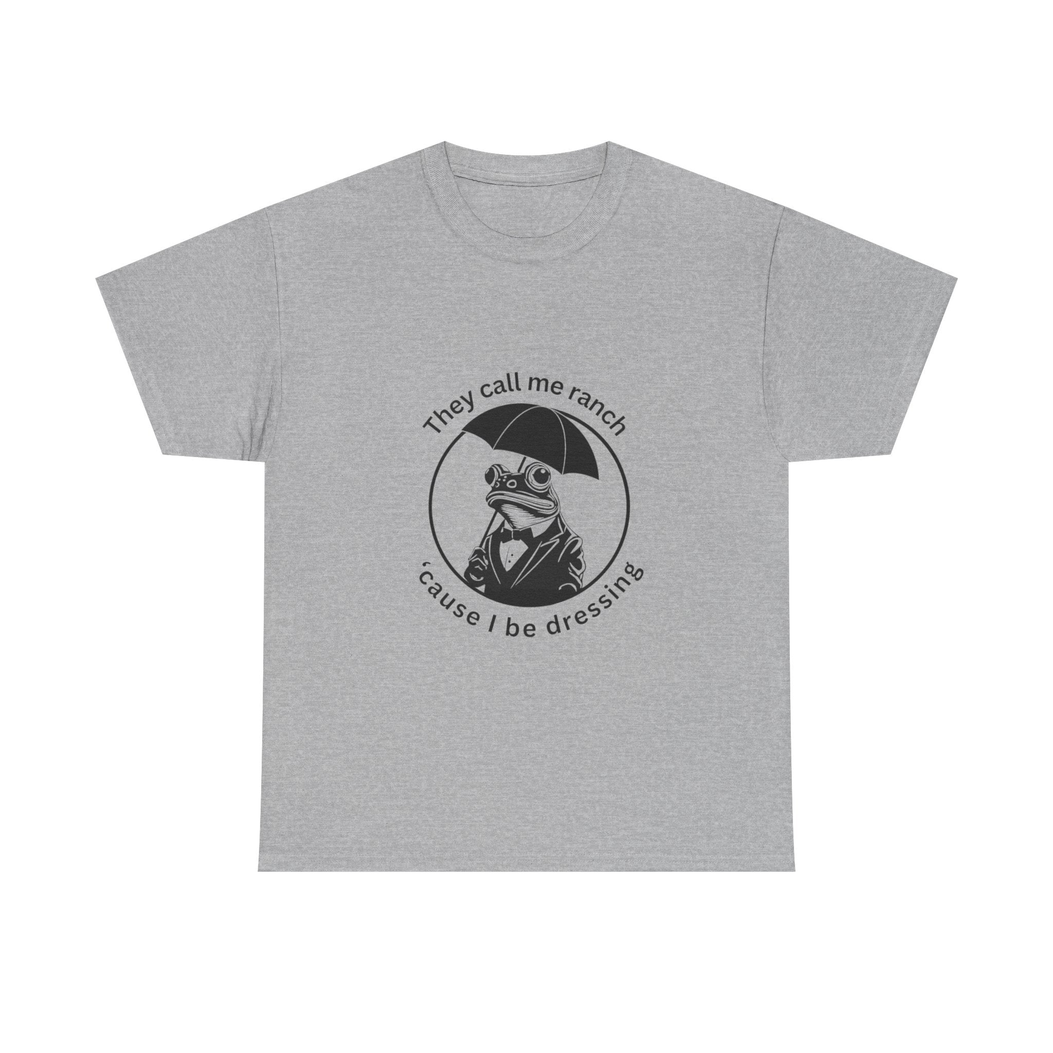 Funny Ranch Dressing Unisex Tee, Hipster T-Shirt, Gift for Ranch Lovers, Casual Wear, Humor Shirt