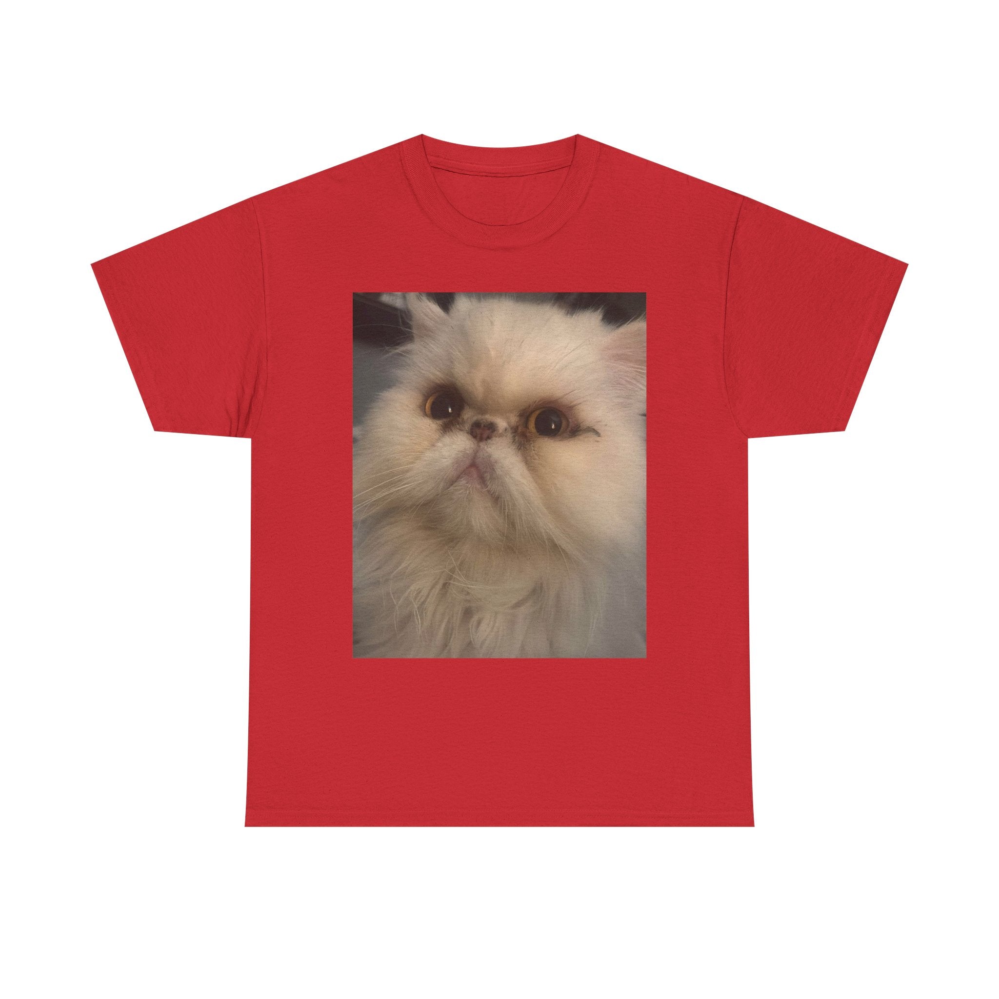 Unisex Heavy Cotton Tee featuring Adorable Cat Design, Cute Gift for Cat Lovers, Funny Pet Lover Shirt, Animal Enthusiast Apparel, [...]