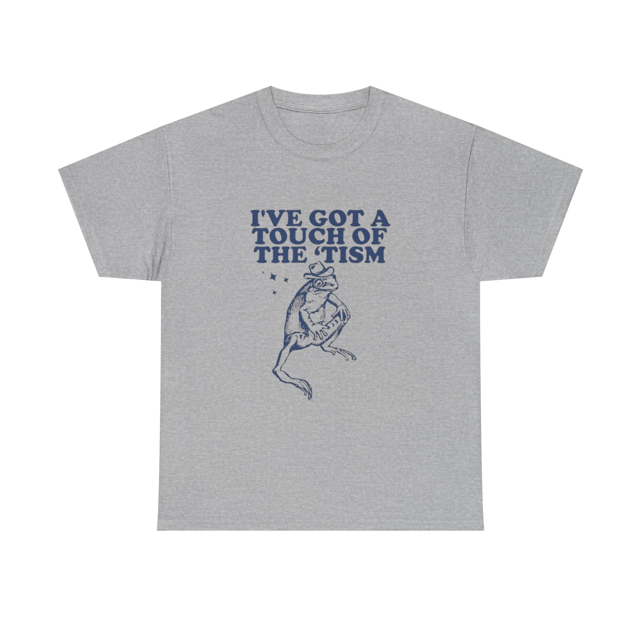 Playful Frog-Themed Unisex Heavy Cotton Tee | Humor, Gift for Friends, Casual Wear, Birthday, Graphic Tee